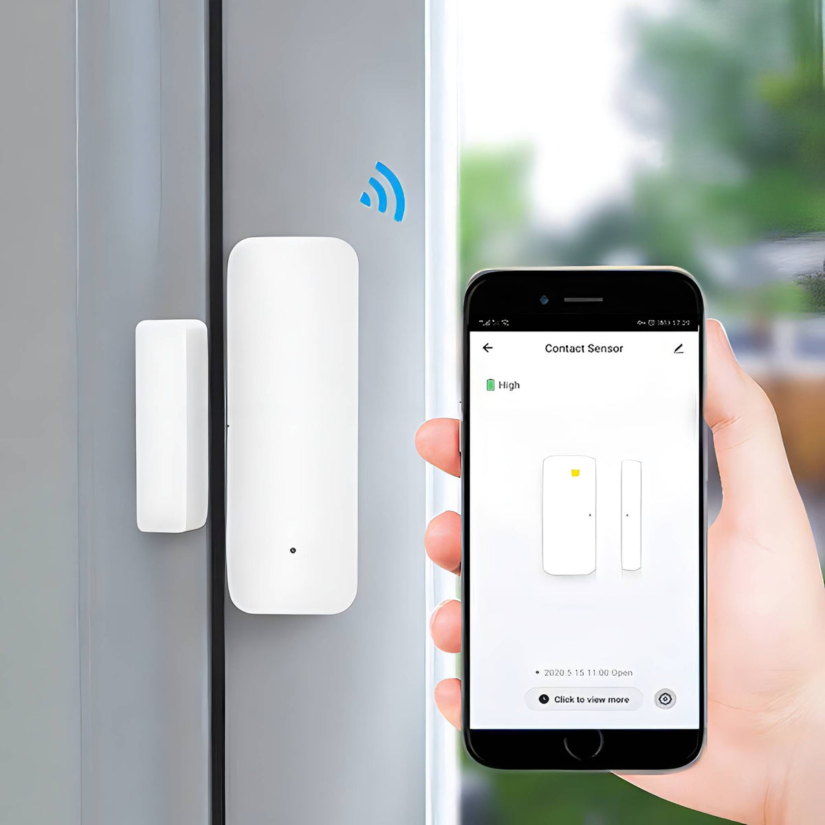 Smart Home Door And Window Sensing Alarm